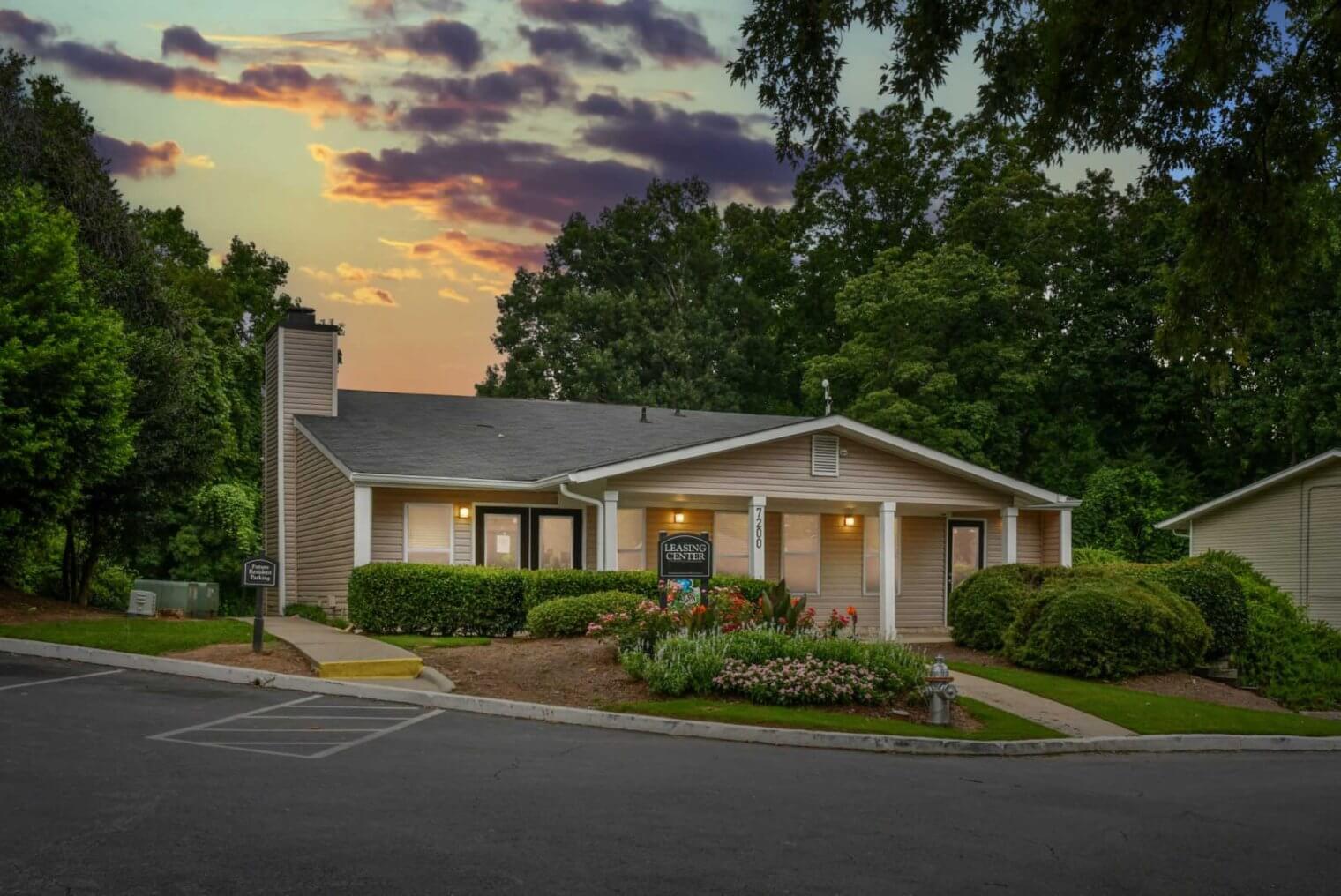 austell apartments for rent's leasing office exterior